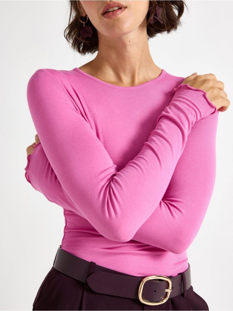 Majica - Soft long-sleeved top - 3009765-9869