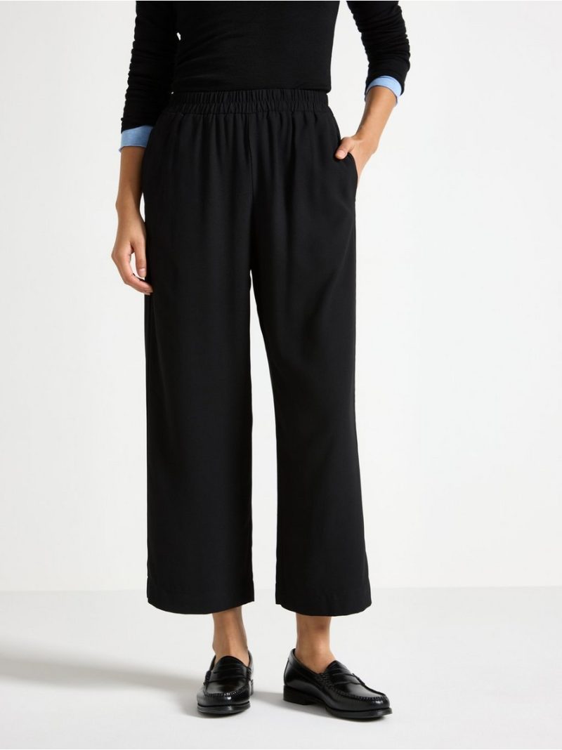 BELLA Straight cropped trousers - 7815908-80