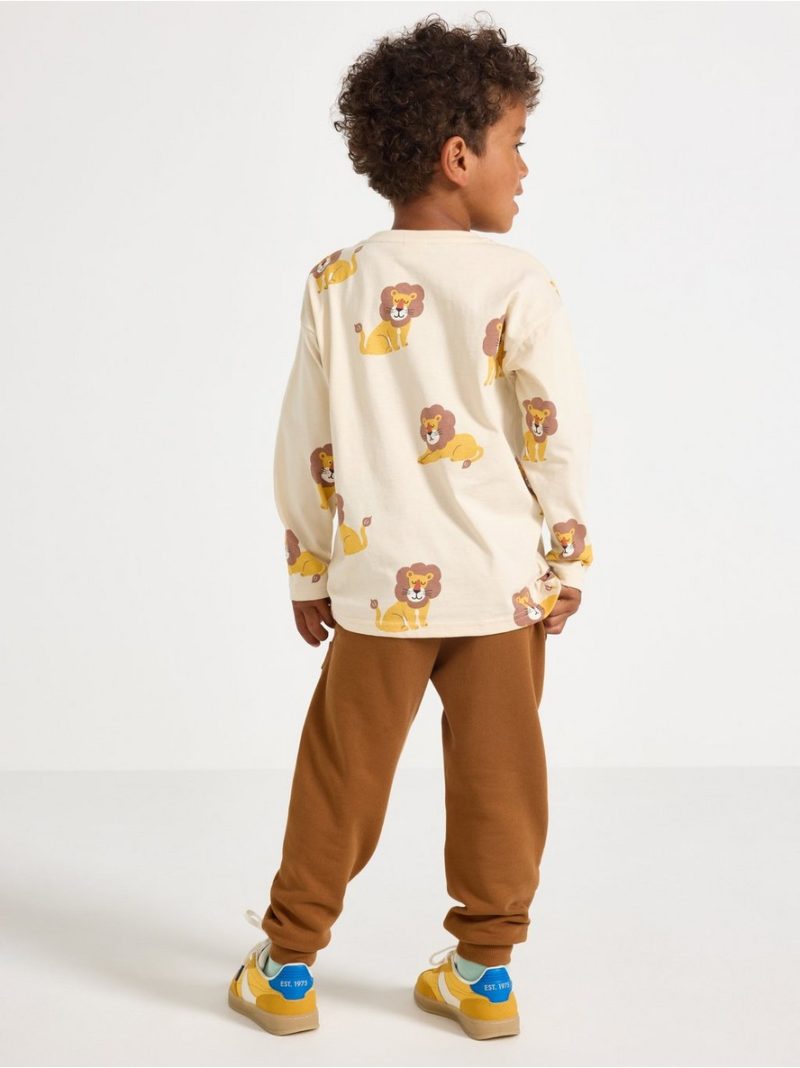 Joggers with reinforced knees - 7901099-1767