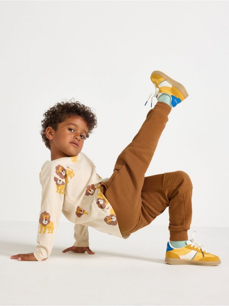 Joggers with reinforced knees - 7901099-1767