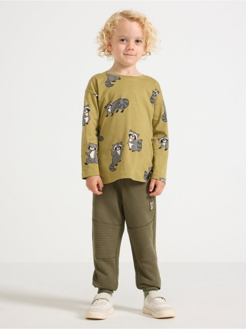 - Trenerka donji deo - Joggers with reinforced knees Trenerka donji deo - Joggers with reinforced knees - 7901099-6876