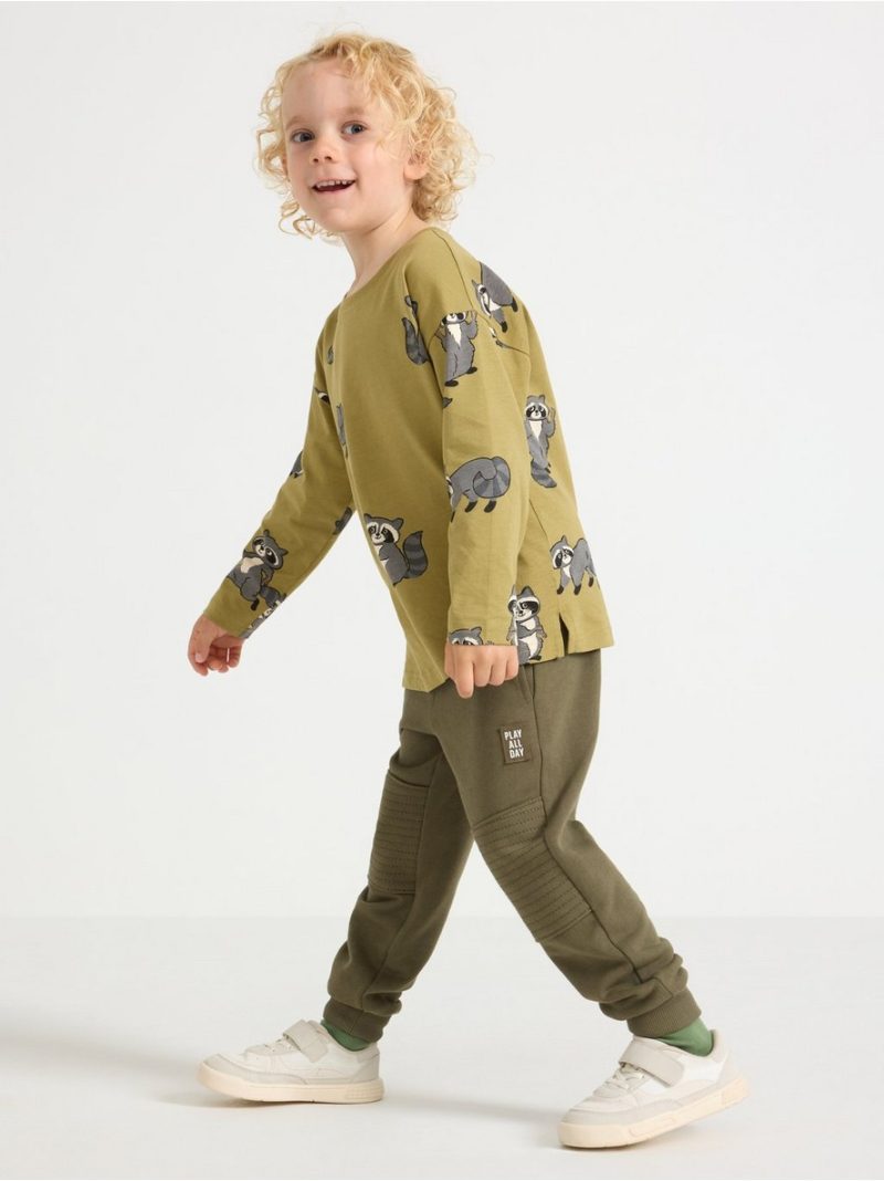 Trenerka donji deo - Joggers with reinforced knees - 7901099-6876