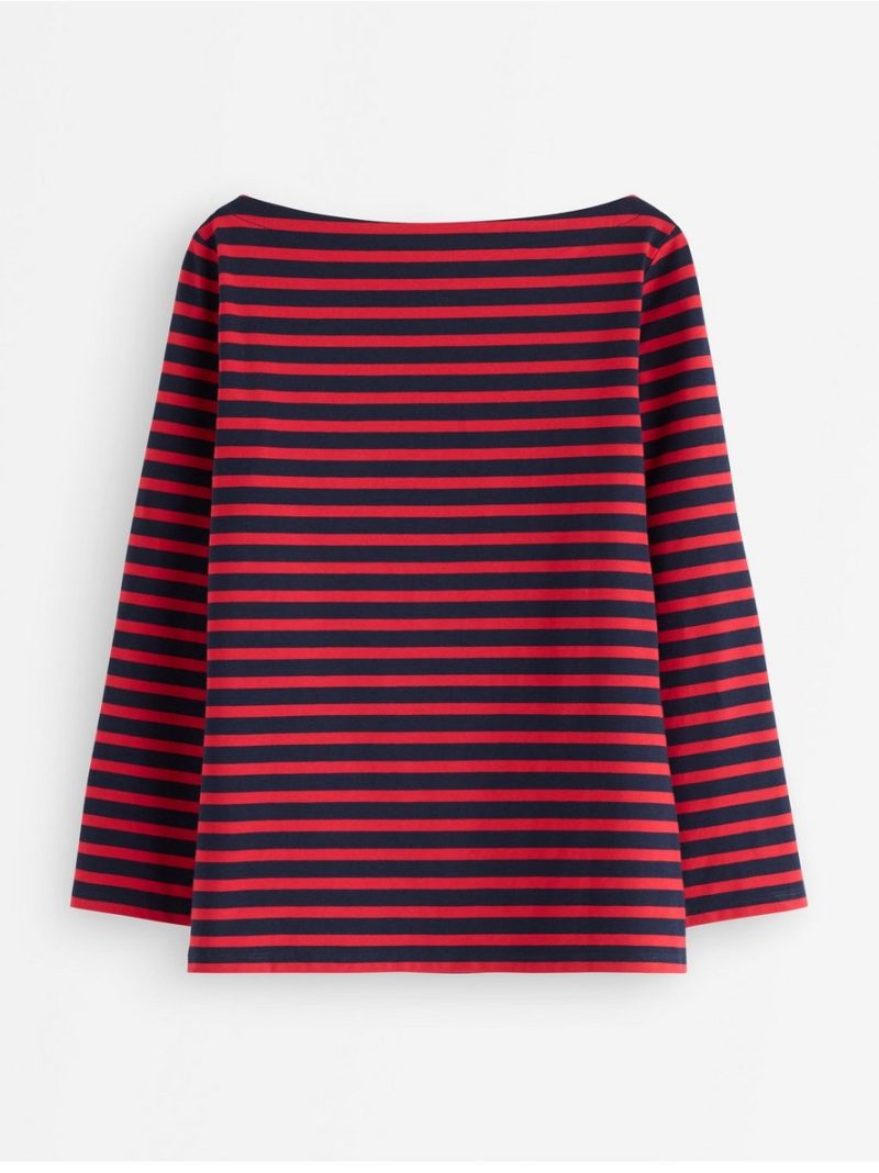 Striped cotton top - 7978259-8668