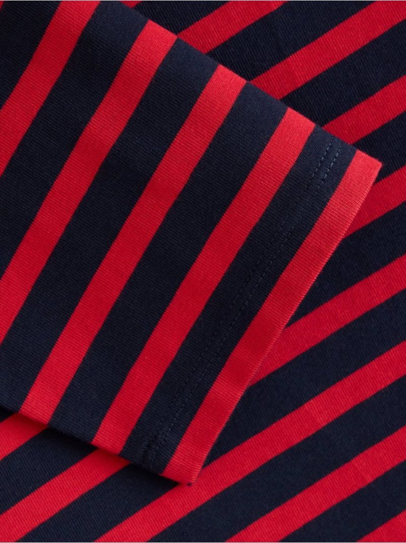 Striped cotton top - 7978259-8668