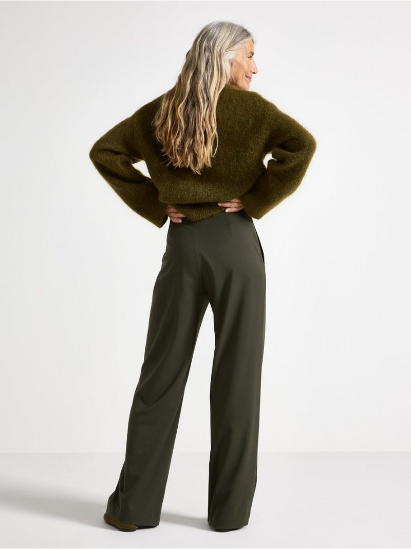 LYKKE wide trousers - 8016523-6448