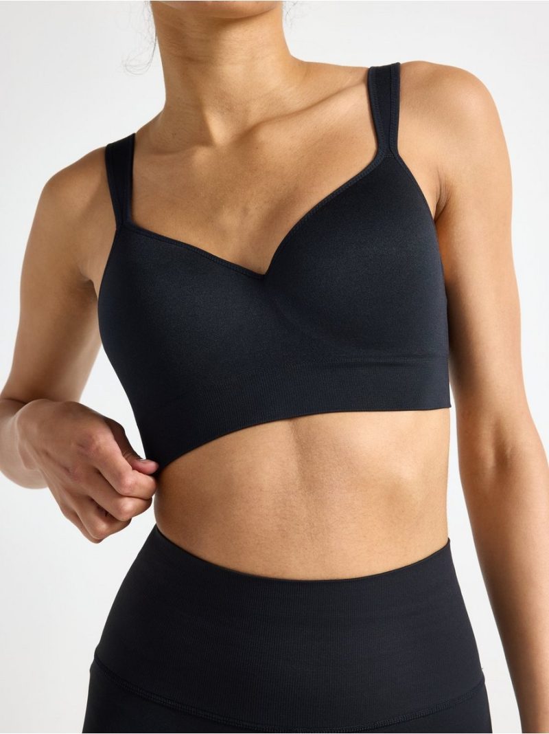 Seamless sports bra light support - 8102444-80