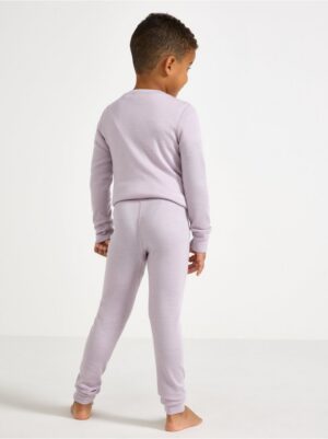 Long johns in merino wool - 8168829-6375