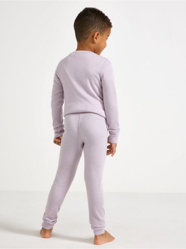 Long johns in merino wool - 8168829-6375