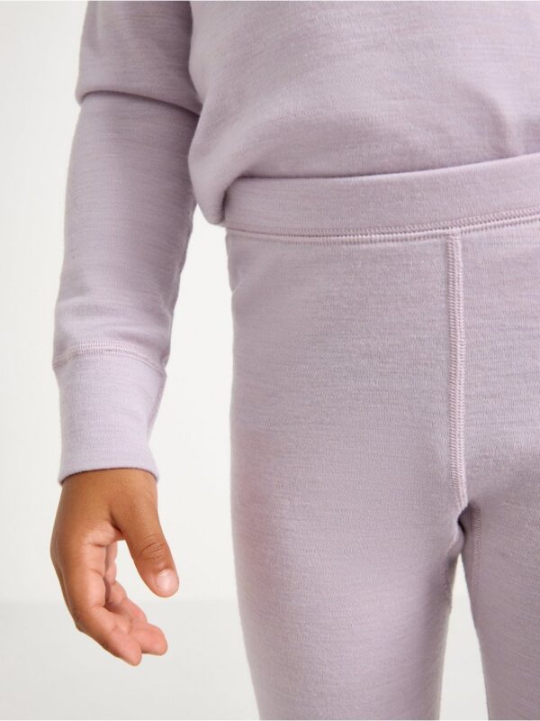 Long johns in merino wool - 8168829-6375