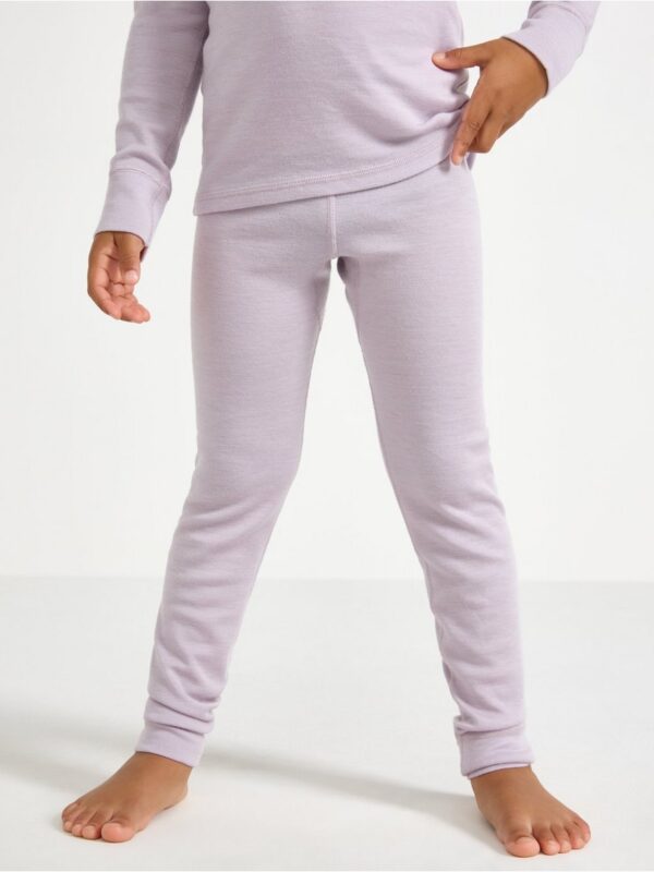 Long johns in merino wool - 8168829-6375