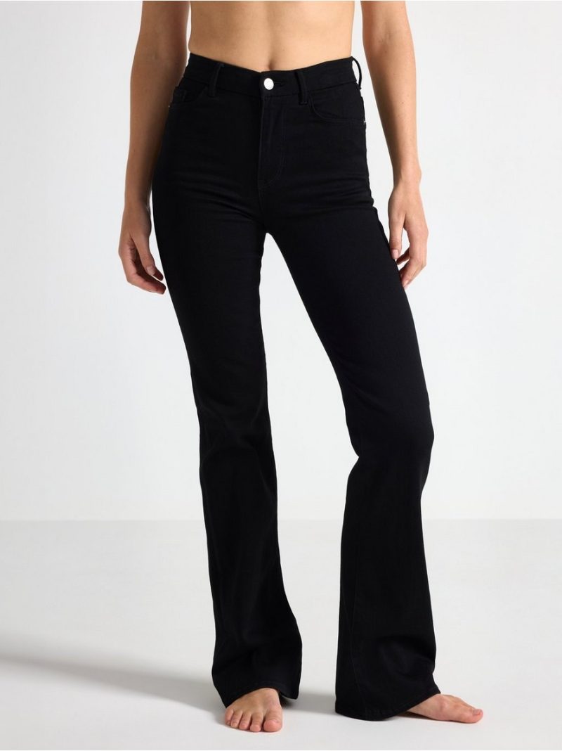 FLARE Mira extra long jeans with superstretch - 8193330-80