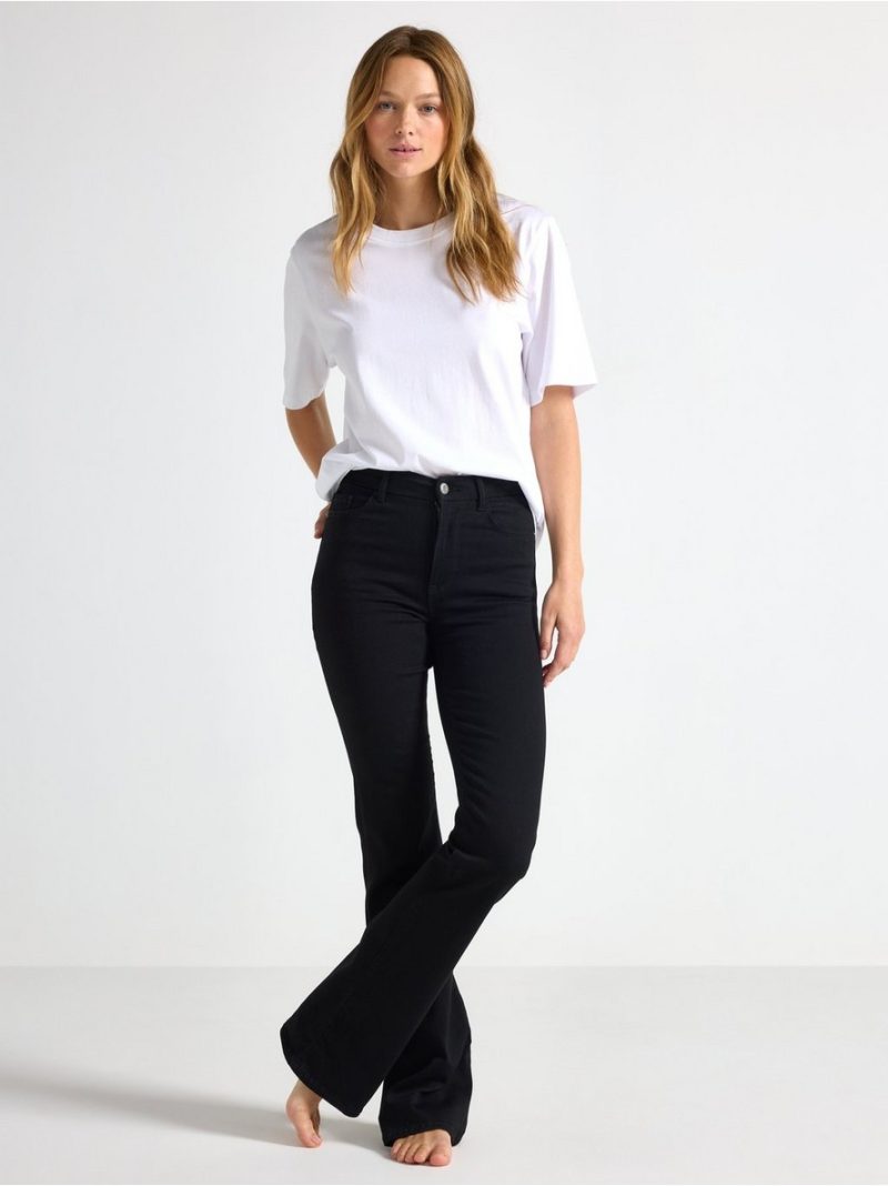 FLARE Mira extra long jeans with superstretch - 8193330-80