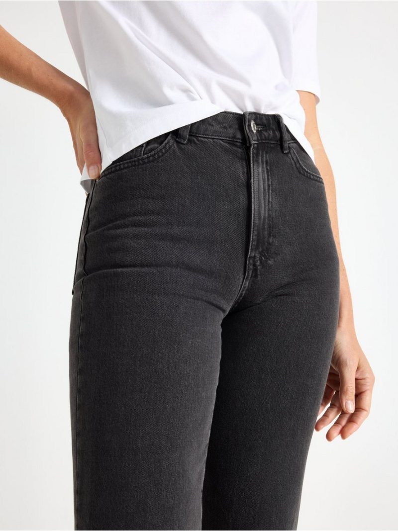 WIDE Hanna cropped  jeans with light stretch - 8308185-80