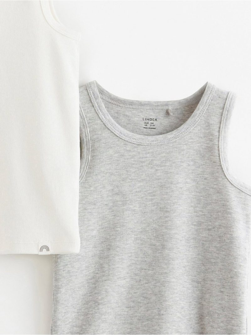 2-pack ribbed tank tops - 8326536-325