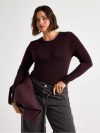 Majica - Long sleeve top in merino wool - 8362682-8704