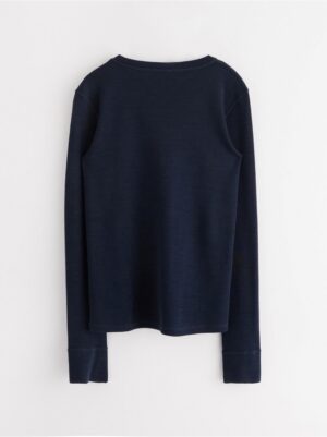 Top in merino wool - 8380190-2150