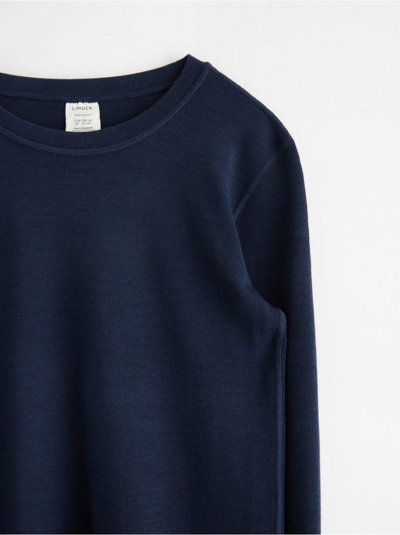 Majica - Top in merino wool - 8380190-2150