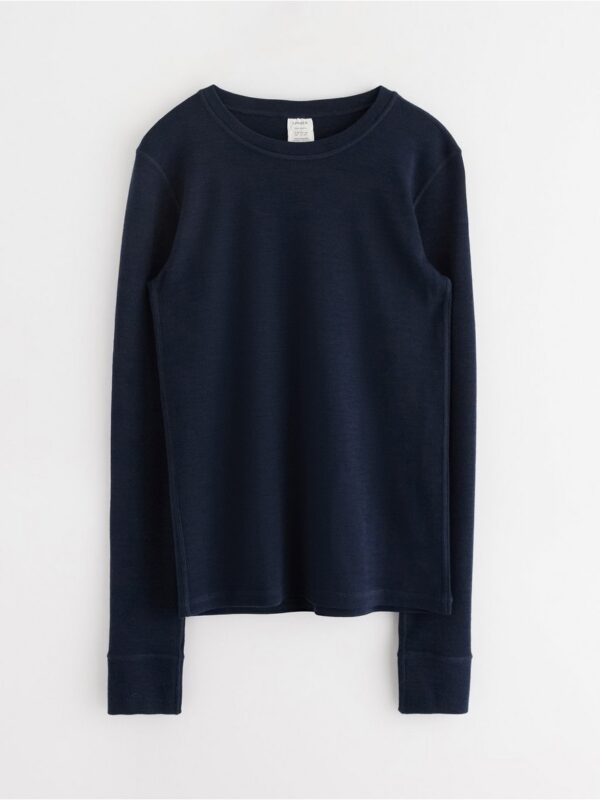 Top in merino wool - 8380190-2150