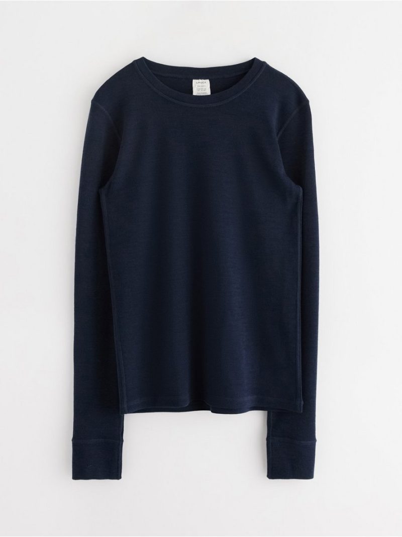 Majica - Top in merino wool - 8380190-2150