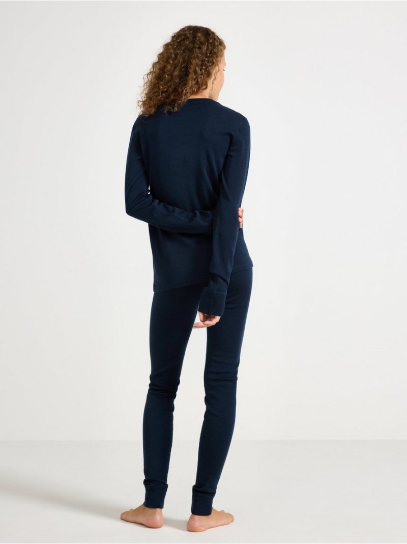 Long johns in merino wool - 8380191-2150