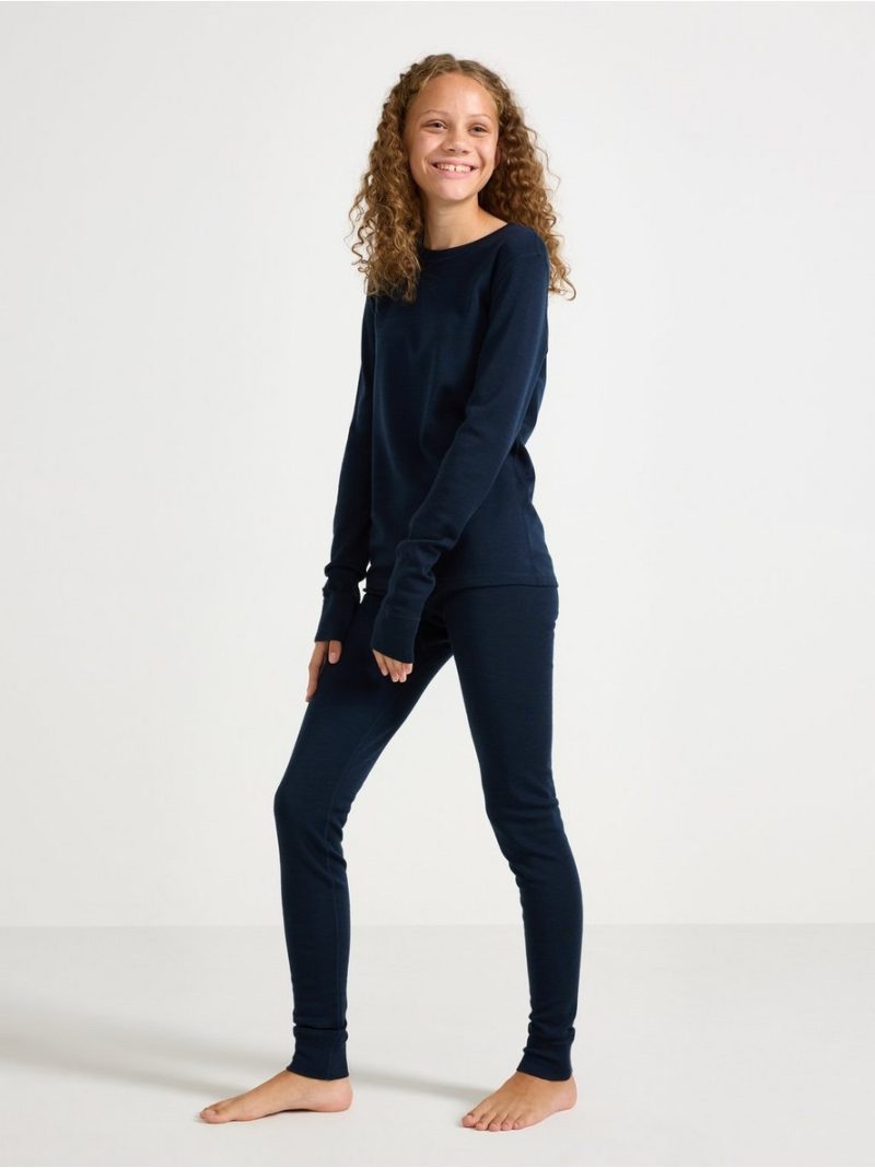 Long johns in merino wool - 8380191-2150