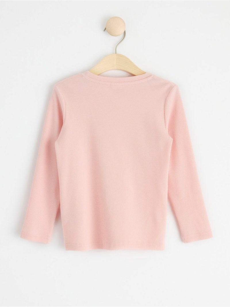 Ribbed long sleeve top - 8527286-6907