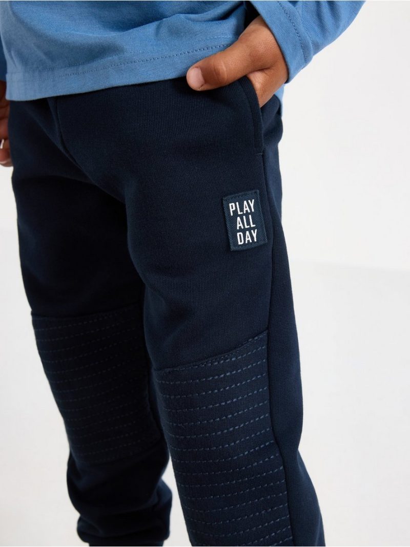 Joggers with reinforced knees - 8558233-2521