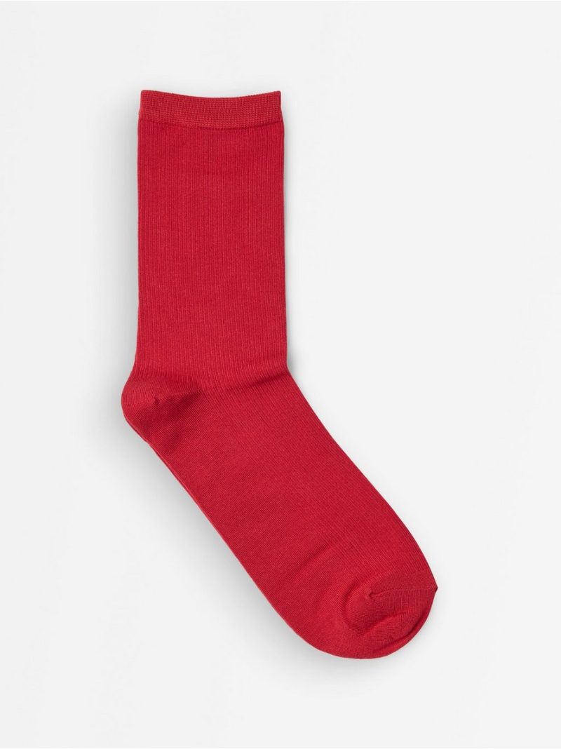 Ribbed socks - 8567612-1842
