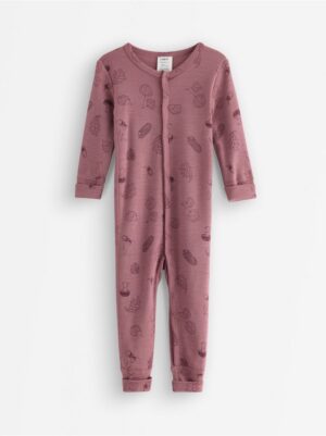 Onesie in merino wool - 8582898-7660