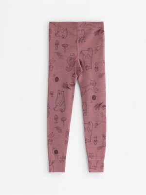 Leggings in merino wool - 8583145-7660