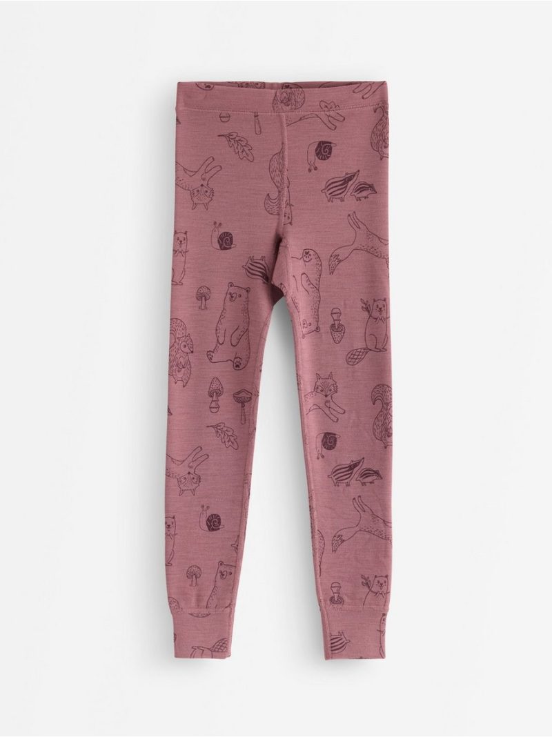 Leggings in merino wool - 8583145-7660