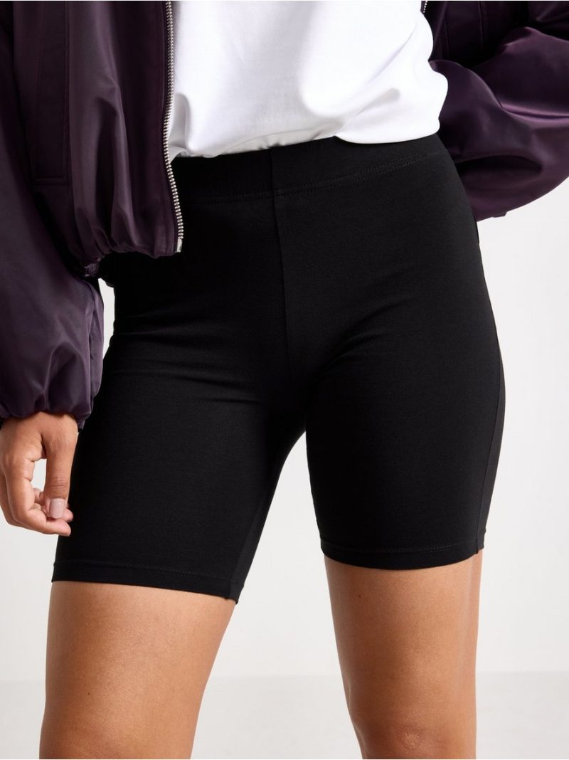 Biker shorts in cotton - 8598007-80