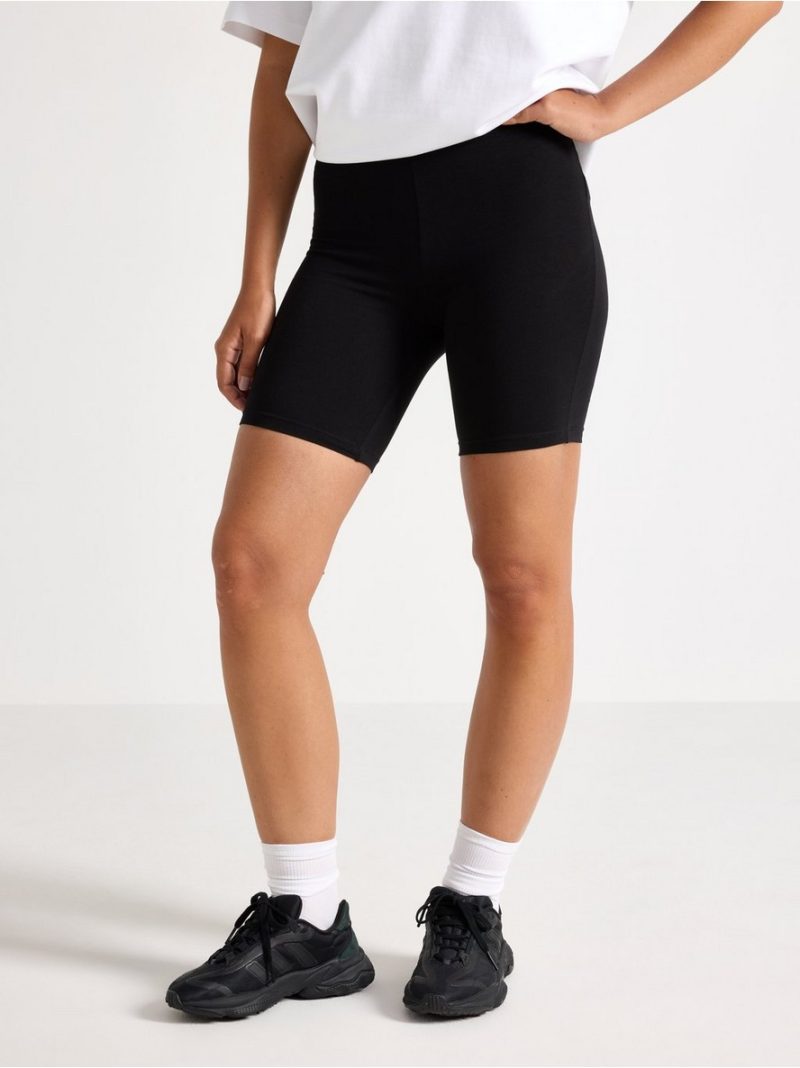 Biker shorts in cotton - 8598007-80