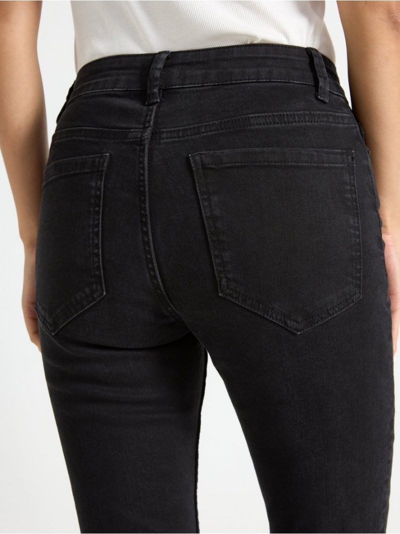 FLARE Karen cropped jeans with mid waist - 8618831-80