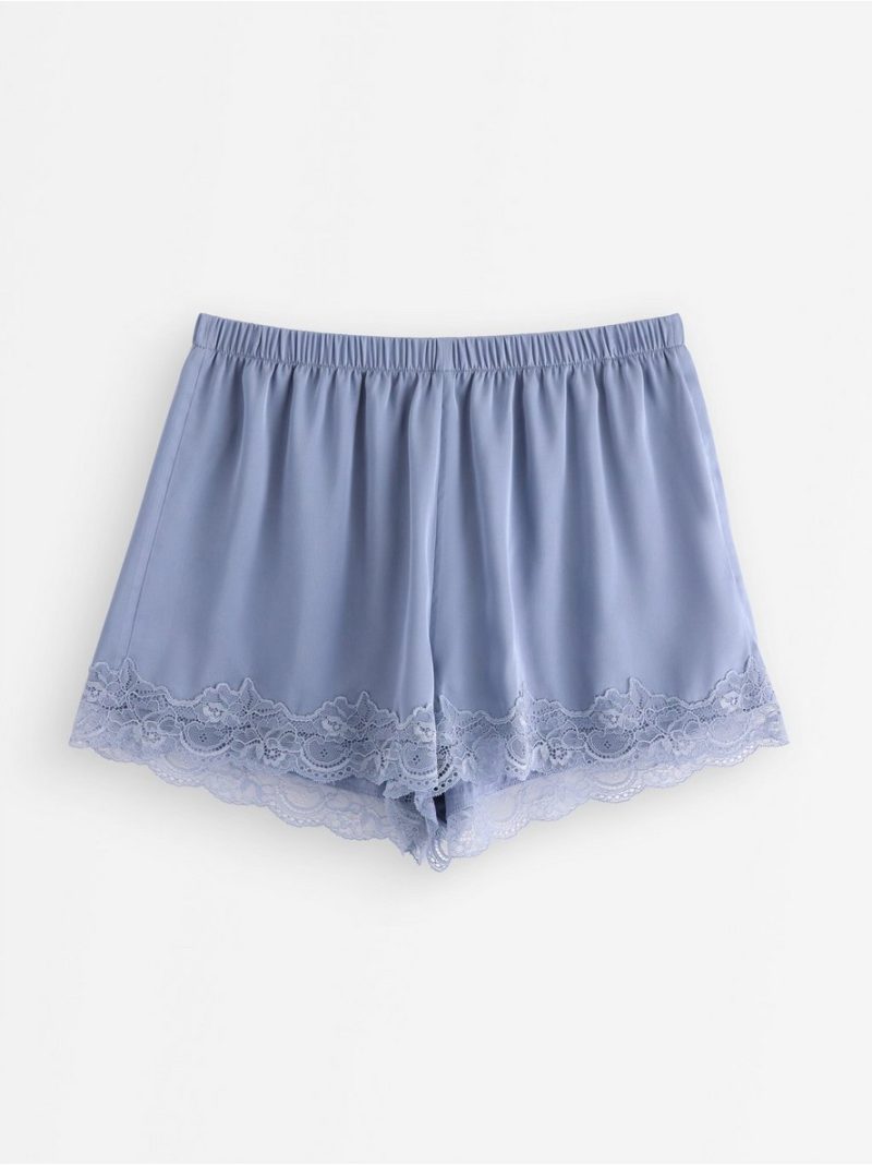 Pyjama shorts in satin - 8622886-4595