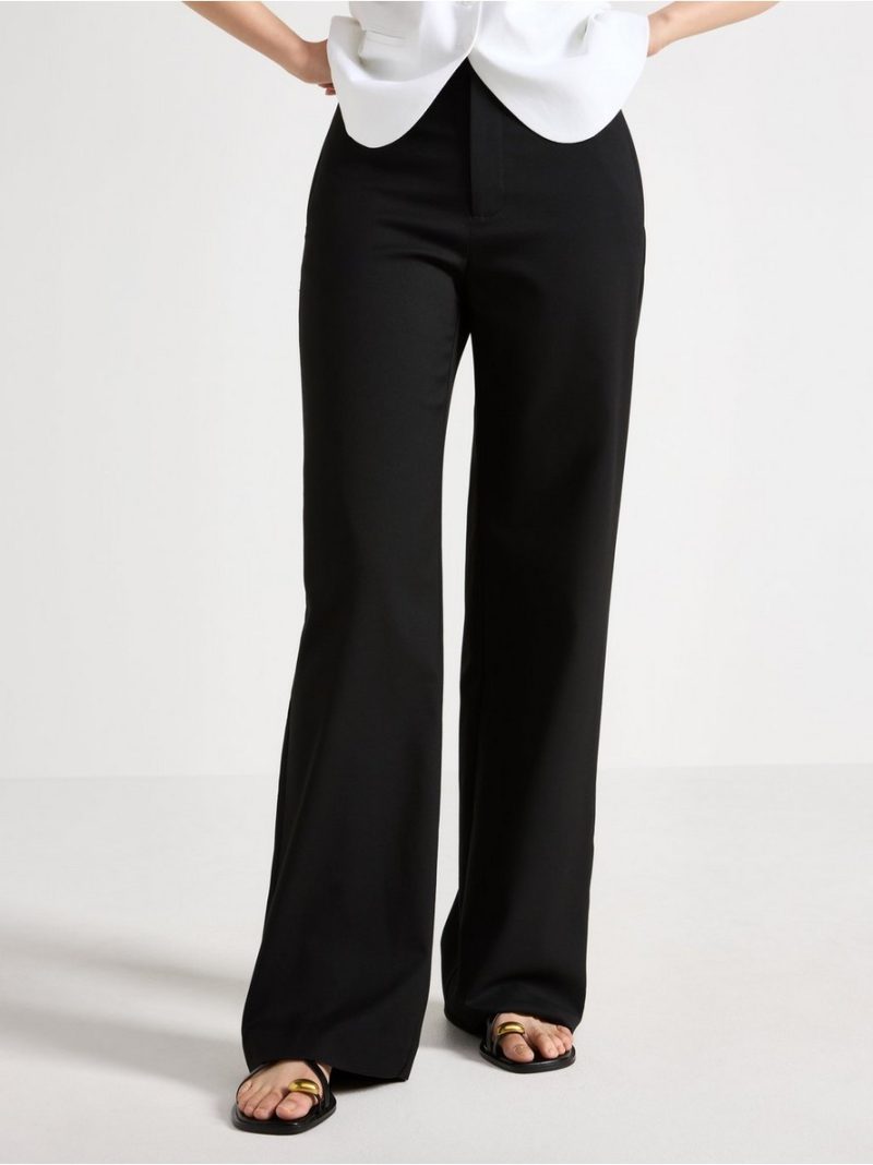 LYKKE The wide trousers with extra long leg - 8650497-80