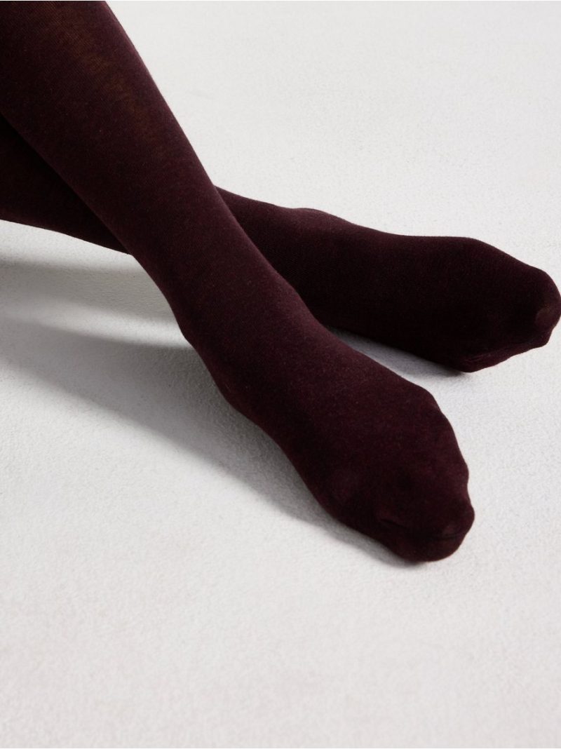 Knitted tights in cotton - 8657487-1593