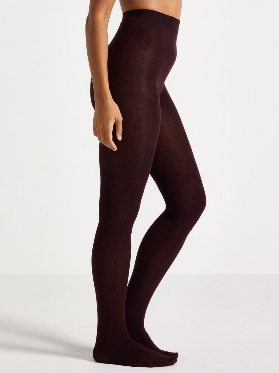 Knitted tights in cotton - 8657487-1593