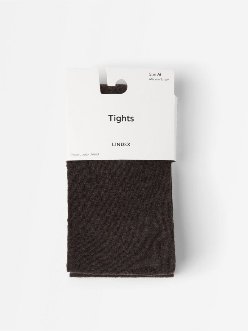 Knitted tights in cotton - 8657487-3568