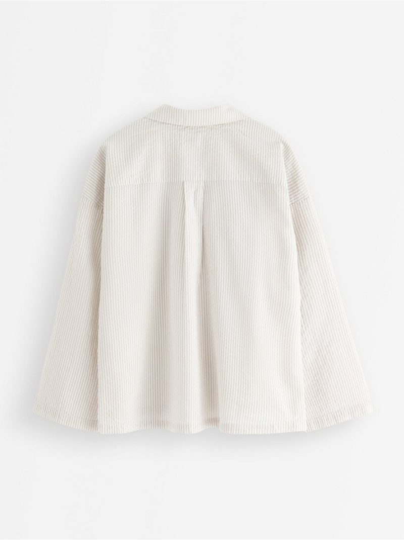 Pyjama shirt in seersucker - 8673001-7951