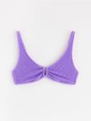 Crinkled unpadded  bikini bra - 8677085-5822