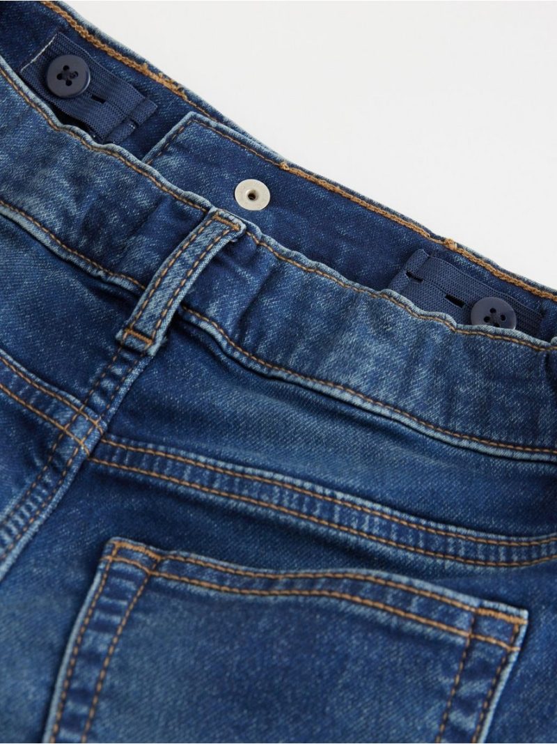 STAFFAN Straight leg jeans in denim jersey - 8688464-822