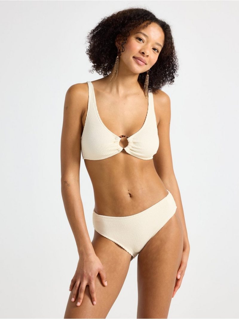 Crinkled bikini bottom - 8693217-3675