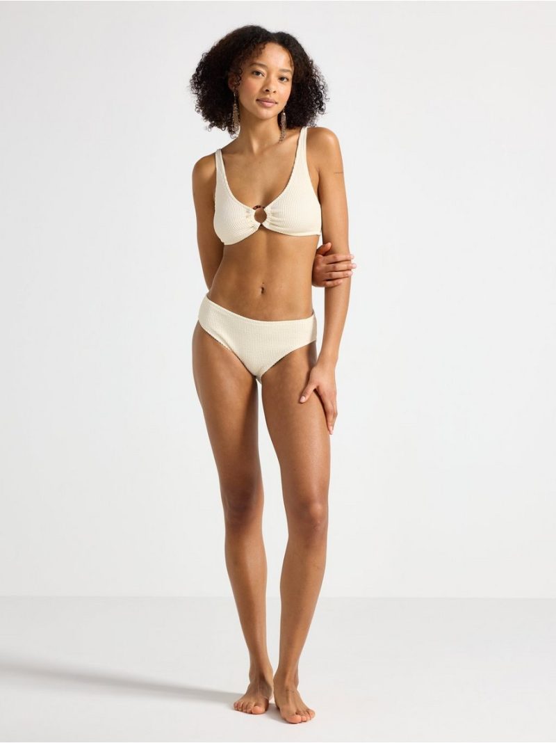 Crinkled bikini bottom - 8693217-3675