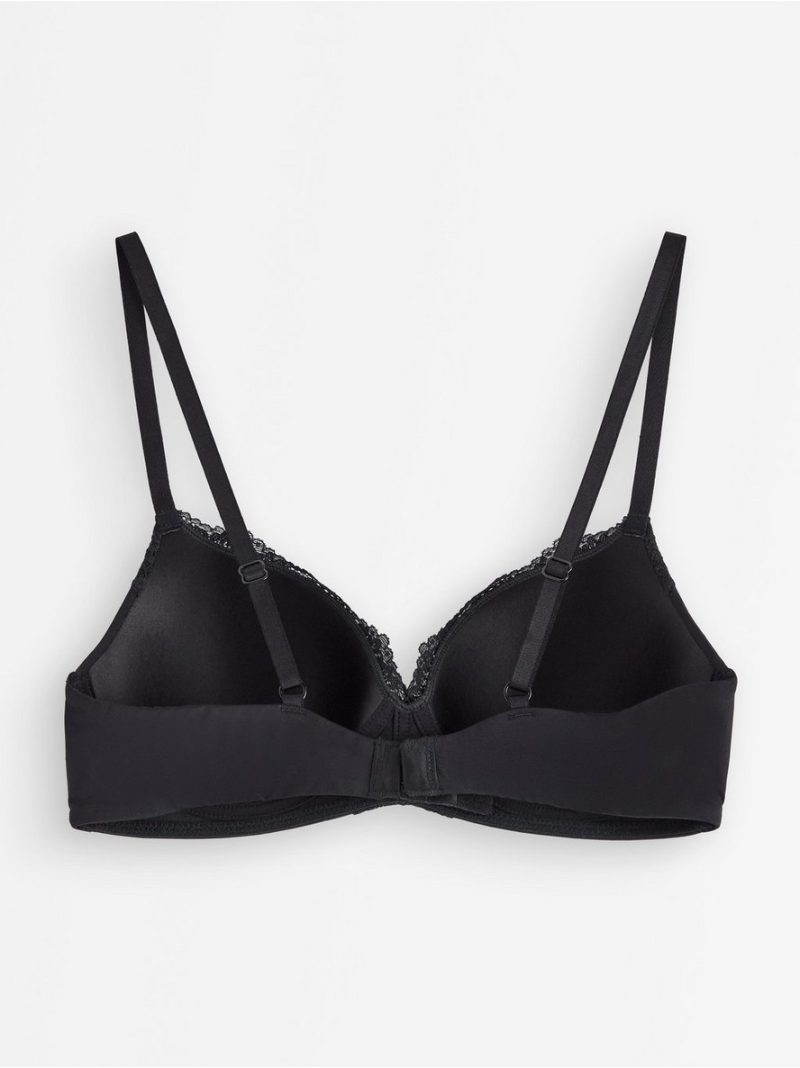 Flora wirefree bra with lace details - 8698410-80