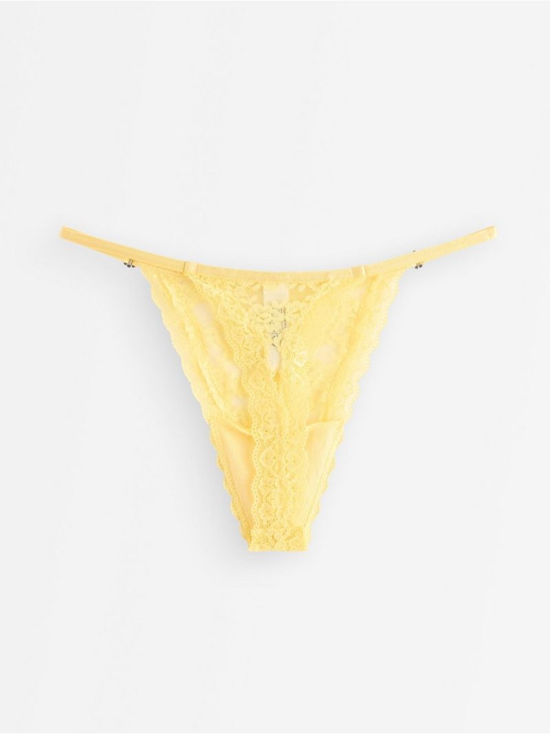 Thong in lace - 8727233-3876