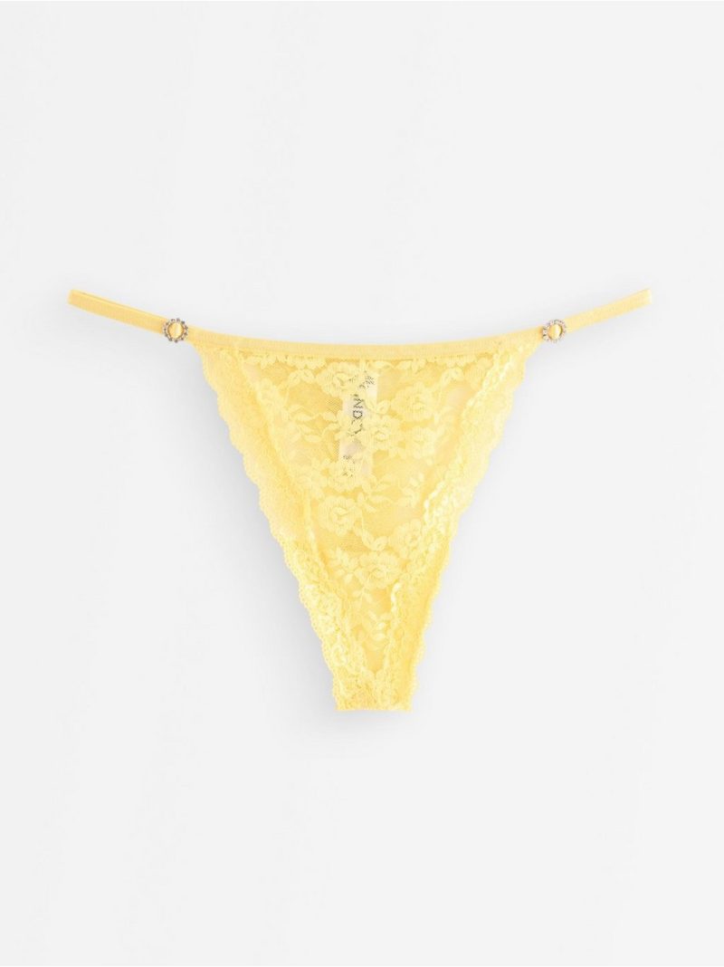Thong in lace - 8727233-3876