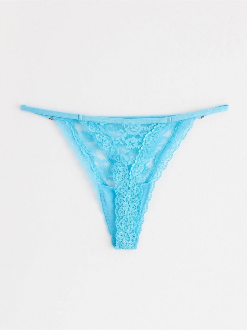 Thong in lace - 8727233-7283