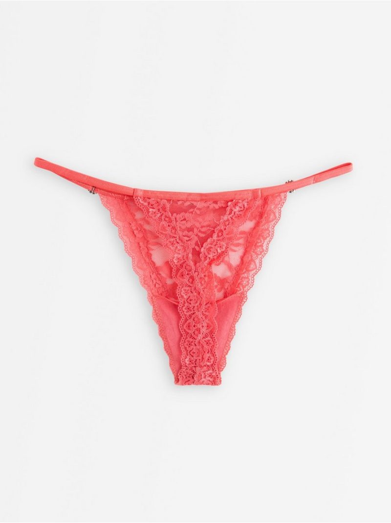 Thong in lace - 8727233-7908