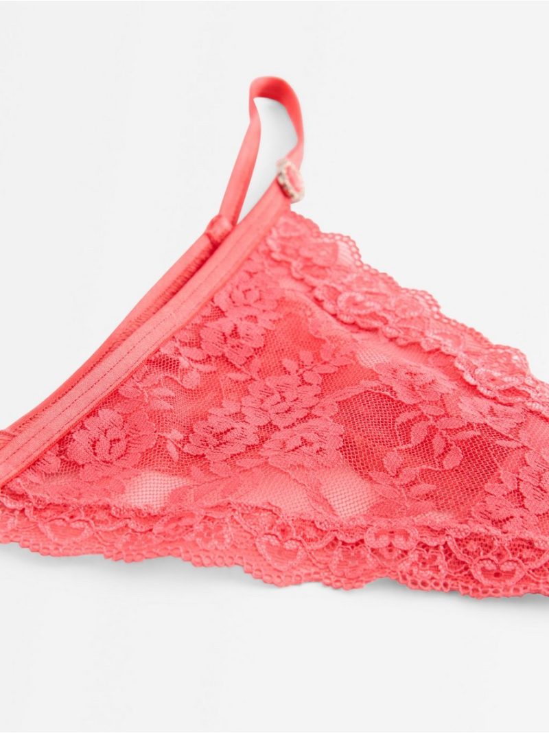 Thong in lace - 8727233-7908